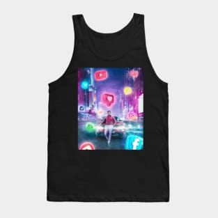 Like, Comment, & Share Tank Top